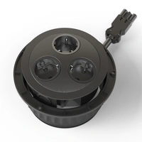ZZZ379 - Power unit (3 x AC power sockets). Cable length 70.8