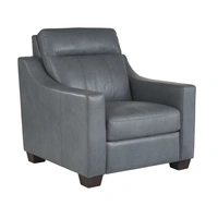 Vintage Blue Grey/Leather
