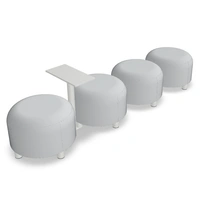 Dots 4 Poufs w/Table