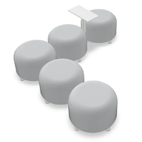 Dots 5 Poufs w/Table