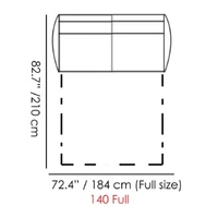 Sofabed 140 Full Size
