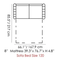 Sofabed 120