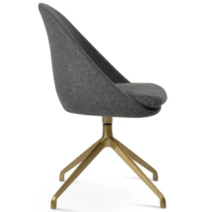 SohoConcept Furniture Avanos Spider Plus Swivel Dining Chair
