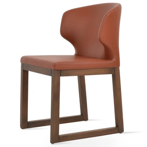 SohoConcept Furniture Amed Sled Wood Dining Chair
