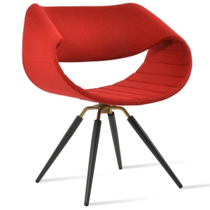 SohoConcept Furniture Seminyak Carrot Swivel Dining Chair