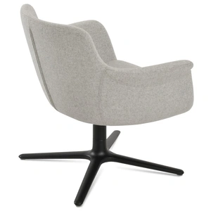 SohoConcept Furniture Bottega Oval Swivel Lounge Chair