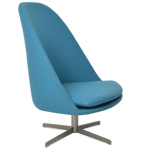 SohoConcept Furniture Avanos 4 Star Swivel Lounge Chair