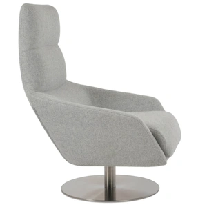 SohoConcept Furniture Barcelona Round Swivel Lounge Chair