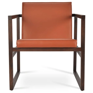 SohoConcept Furniture Cube Wood Lounge Armchair