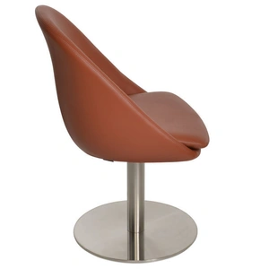 SohoConcept Furniture Avanos Round Swivel Dining Chair