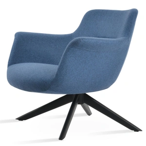 SohoConcept Furniture Bottega Sword Swivel Lounge Chair