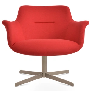 SohoConcept Furniture Bottega 4 Star Swivel Lounge Chair