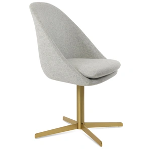 SohoConcept Furniture Avanos 4 Star Swivel Dining Chair