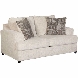 Ashley Furniture Soletren Fabric Loveseat, Stone