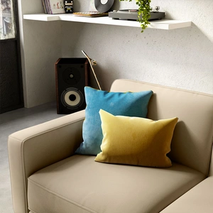 Natuzzi Editions Boston Fabric/Leather Sofa