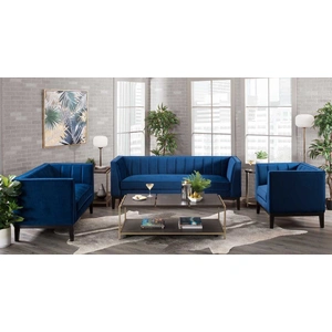 Elements SM Calais Velvet Living Room Set