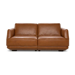Natuzzi Editions Carter Fabric/Leather Loveseat