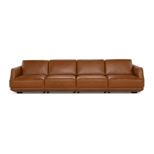 Natuzzi Editions Carter Fabric/Leather Large Sofa