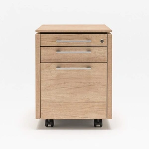 MDD Office Furniture Status Office Lockable Mobile Pedestal w/Drawers & Pencil Tray