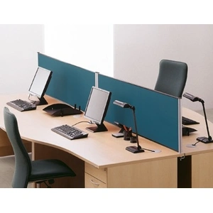 NARBUTAS Optima Fabric Desk Screen w/Fittings