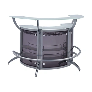 Coaster Dallas 3-Piece Curved Bar Unit