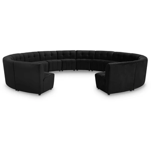 Meridian Furniture Limitless 173-inch 14-Piece Modular Velvet Sectional
