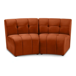 Meridian Furniture Limitless Modular Velvet Loveseat
