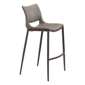 Zuo Modern Ace Leatherette Bar Chair (Set of 2)