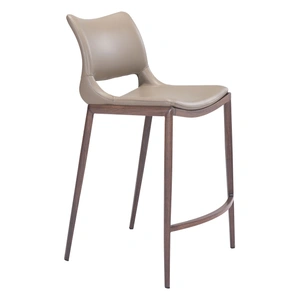 Zuo Modern Ace Faux Leather Counter Stool (Set of 2)