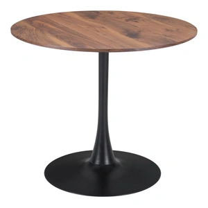 Zuo Modern Opus Round MDF/Steel Dining Table