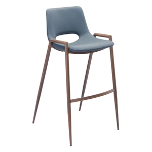 Zuo Modern Desi Faux Leather/Steel Barstool (Set of 2)