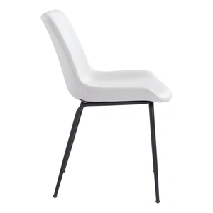 Zuo Modern Byron Faux Leather/Steel Dining Chair (Set of 2)