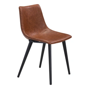 Zuo Modern Daniel Upholstery/Steel Dining Chair (Set of 2)
