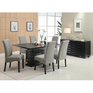 Coaster Stanton 3-Drawer 2-Door Wood Veneer Server, Black