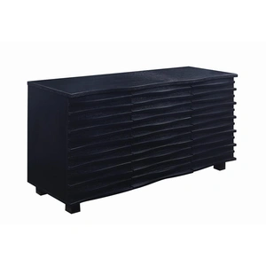 Coaster Stanton 3-Drawer 2-Door Wood Veneer Server, Black
