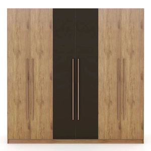 Manhattan Comfort Gramercy Freestanding Wardrobe Armoire Closet 