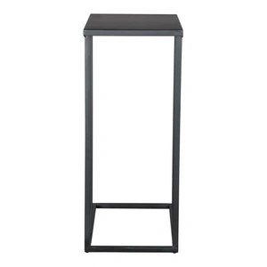 Zuo Modern Atom Iron Side Table, Black