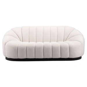 Zuo Modern Bhutan Polyester Sofa, Cream