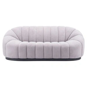 Zuo Modern Bhutan Polyester Sofa, Light Gray