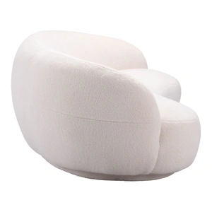 Zuo Modern Tibet Polyester Sofa, Cream