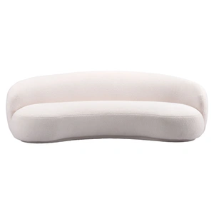 Zuo Modern Tibet Polyester Sofa, Cream