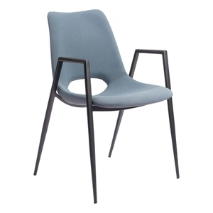 Zuo Modern Desi Faux Leather/Steel Dining Chair (Set of 2)