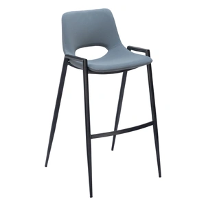 Zuo Modern Desi Faux Leather/Steel Barstool (Set of 2)