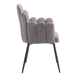 Zuo Modern Noosa Fabric/Steel Dining Chair (Set of 2)