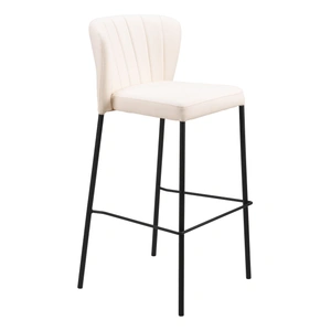 Zuo Modern Linz Faux Leather/Steel Barstool (Set of 2)