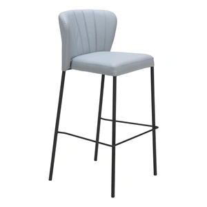 Zuo Modern Linz Faux Leather/Steel Barstool (Set of 2)