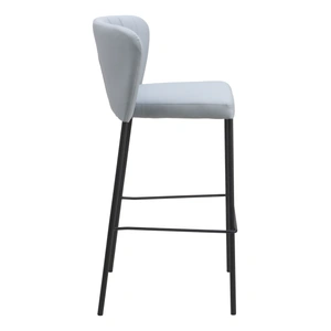 Zuo Modern Linz Faux Leather/Steel Barstool (Set of 2)