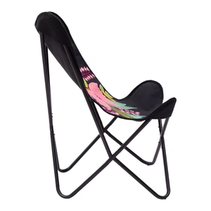 Zuo Modern Mare Cotton/Iron Accent Chair, Multicolor
