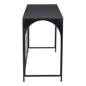 Zuo Modern Loriet Steel Console Table, Black