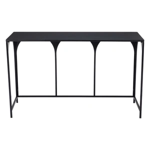 Zuo Modern Loriet Steel Console Table, Black